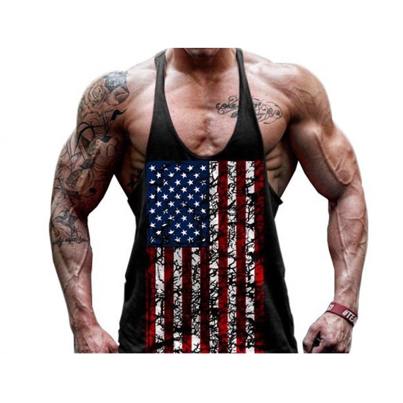 Gym Fitness Stringer Vest #30